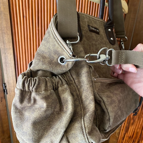 Kalencom diaper bag, brown/gold - Picture 5 of 13